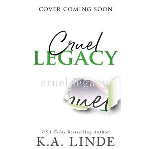 (영문도서) Cruel Legacy Paperback, K.A. Linde, Inc., English, 9781948427265