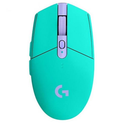 롤 기계식 게이밍 마우스 original logitech g304 무선 pc 머 rgb, g304 그린