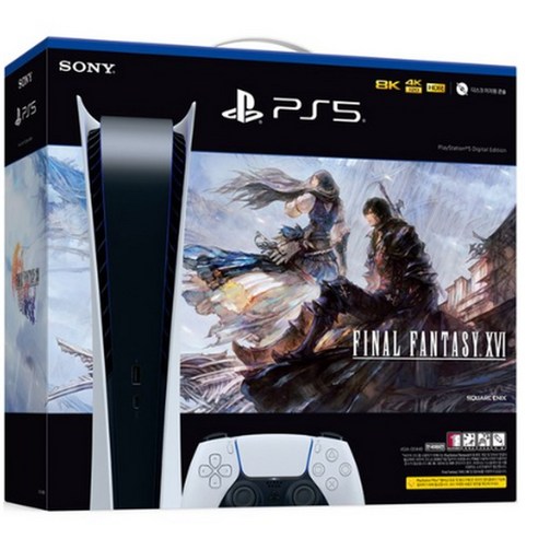플레이스테이션5  Sony Playstation 5 디지털 에디션 파이널 판타지 16, ASIA-00448