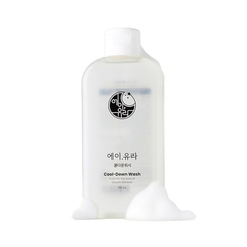 격렬한 움직임 후, 피부에 선사하는 시원한 휴식: 에이유라 퍼포먼스 쿨다운 워시 쿨다운워시