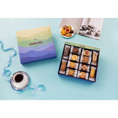 맛있는 화합과 우아함을 선물하는 하모니에 쿠키 세트
