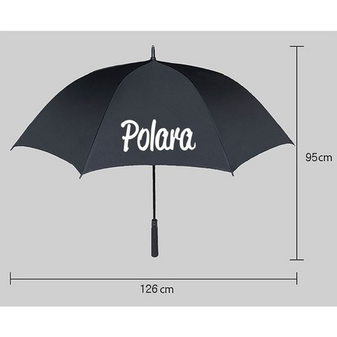 에코그린피 폴라라 POLARA 골프우산 초경량 명품 장우산 의전용우산