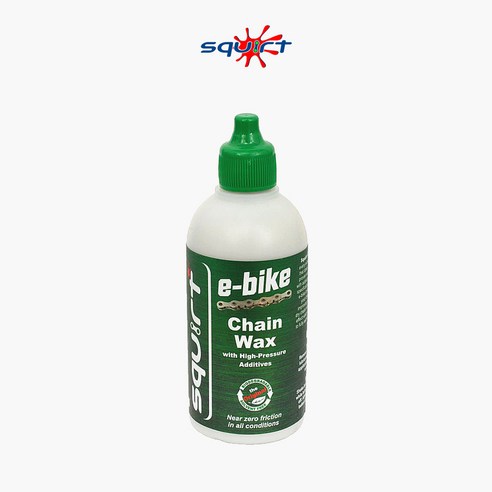 스쿼트 체인오일 E-BIKE Squirt E-Bike Chain Lube 120ml [스쿼트 체인루브 전기자전거용], 1개