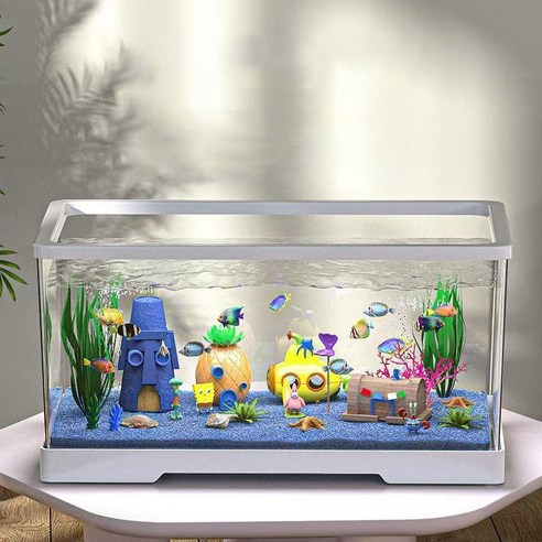 답답한 햄스터 케이지는 이제 안녕! 투명 아크릴 어항으로 우리집 힐링존 만들기 어항
