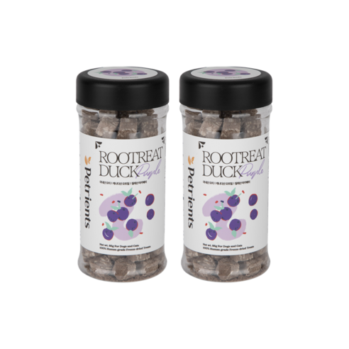 Rootreat Duck Purple 루트릿 덕 퍼플, 퍼플(칠레산 마키베리/신장), 85g, 2개