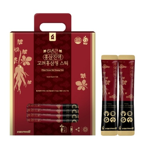 [SaleNOWㅣ인기상품] 에너웰 6년근 홍삼진액 고려홍삼정 스틱 – 활력과 건강을 선사하는 최고의 선택 [세일나우ㅣ추천상품]