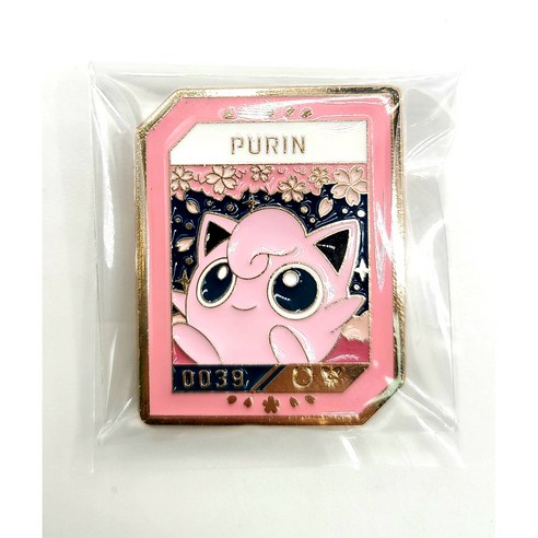 흩날리는 밤 벚꽃 아래, 추억을 품은 작은 뱃지 컬렉션 이삭토스트포켓몬