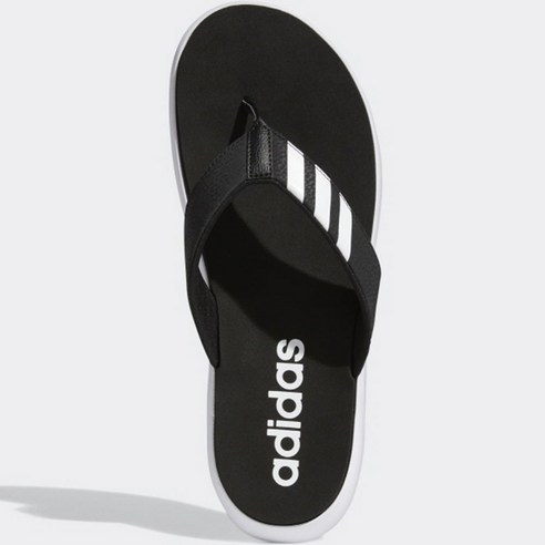 아디다스 adidas 컴포트 플립플랍 쪼리 슬리퍼_블랙 화이트