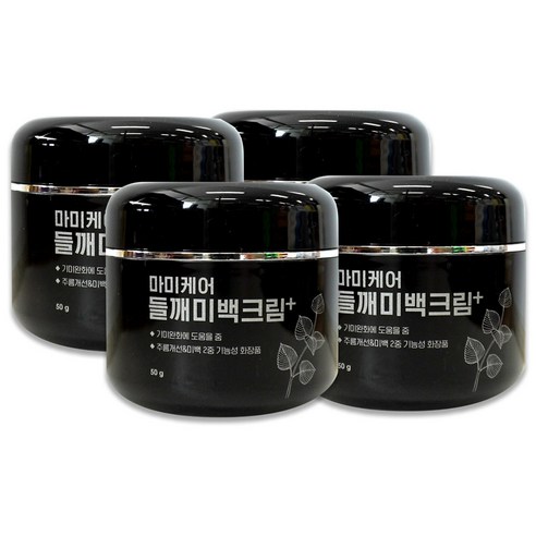 마미케어 들깨미백크림, 50g, 4개