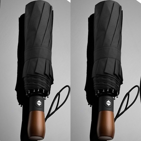 Daily Life Research Institute Strong Luxury 3-Level Automatic Umbrella 3-Level Umbrella  Best 5