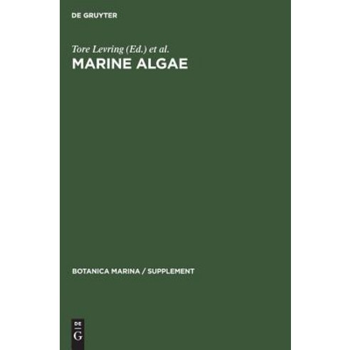(영문도서) Marine Algae Hardcover, de Gruyter, English, 9783111066202