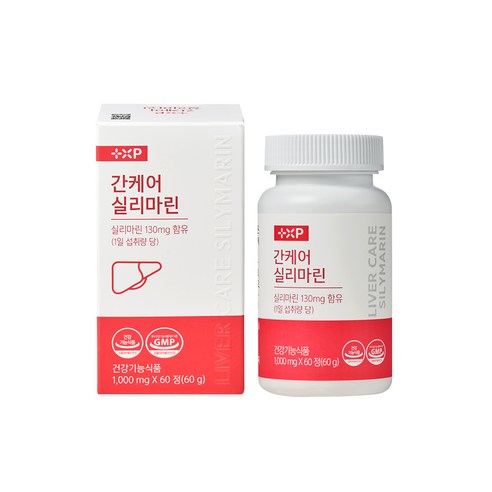 실리마린 130mg 밀크씨슬 영양제 1개월, 1개, 60정