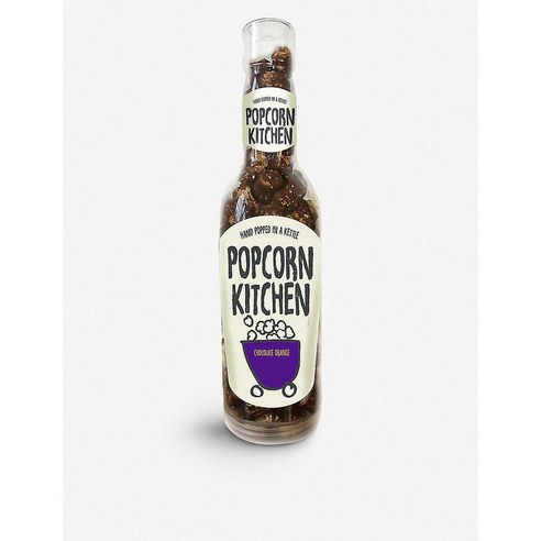 POPCORN KITCHEN popcorn 팝콘 키친 초콜릿 오렌지 팝콘 선물용 병 80g 3팩, 3개