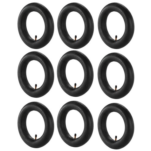 Monland 9 개 전기 스쿠터 타이어 8.5 인치 내부 튜브 카메라 8 xiaomi mijia m365 스핀 버드 스케이트 보드 용 1/2x2, 검은 색
