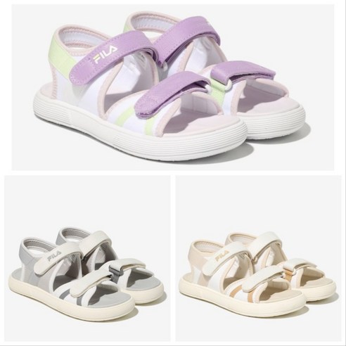 [정품인증] 249186 휠라키즈 ★23 휠라키즈 크루맨 샌들 KD 3컬러 (3SM01945F)