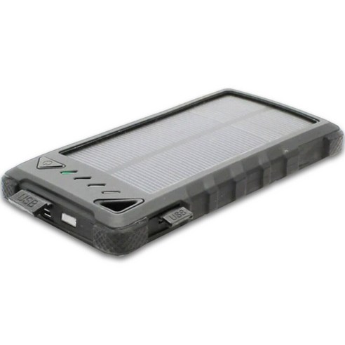 Fusion by POD 8000mAh 태양광 에너지 은행 휴대용 외장 배터리 휴대폰 충전