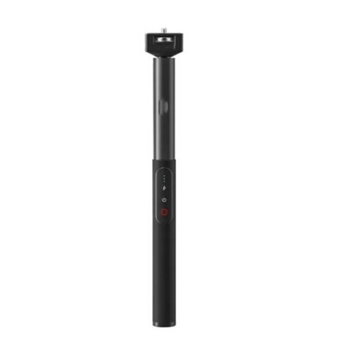 충전식 리모컨 셀카 스틱 액션 카메라 액세서리 Insta360 X4 용 전력 및 배터리 수명 두배, Black