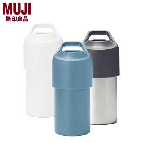 MUJI 무인양품 결로가 생기지 않는 500ml-650ml 페트병 보냉 홀더 음료 캠핑 등산, 01. Silver, 1개