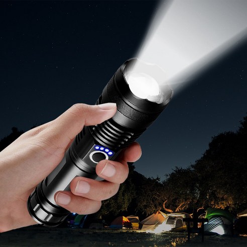 Bornoon 멀티 LED 손전등: 어둠을 밝히는 다재다능한 빛, 당신의 모험을 비추다