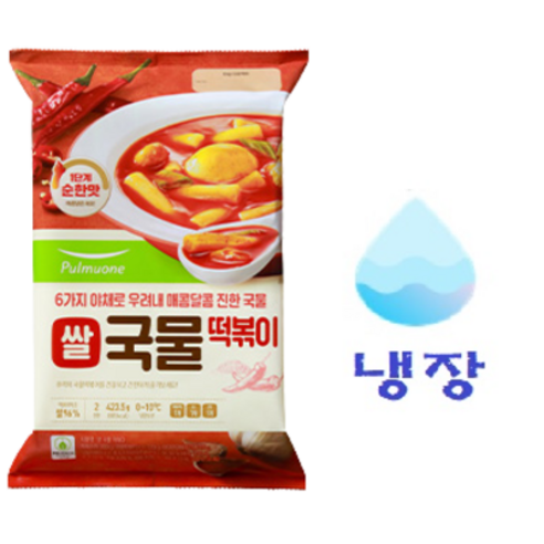 풀무원 쌀 국물떡볶이2인분 6봉, 423.5g, 6개