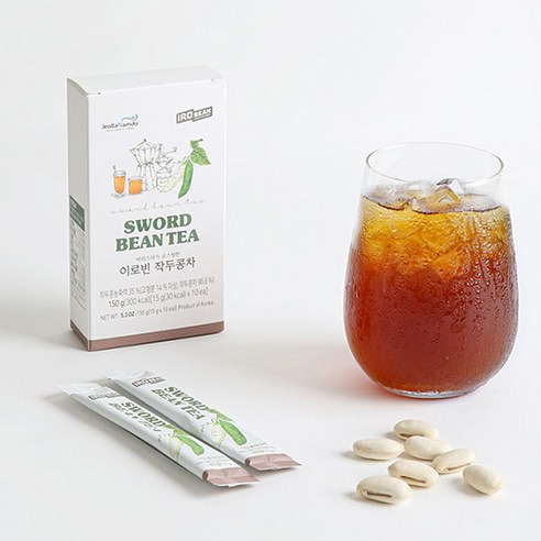 무농약 작두콩의 건강함을 간편하게, 간편한 무농약 작두콩 스틱 액상차