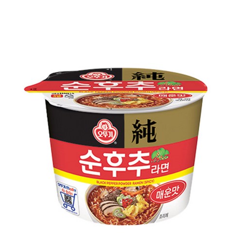 오뚜기 순후추 매운맛 큰컵 105g, 30개