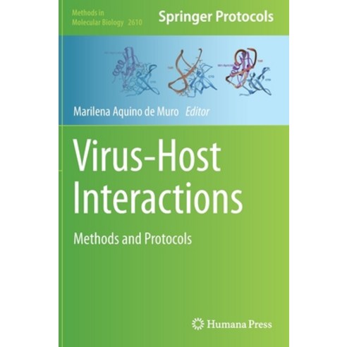(영문도서) Virus-Host Interactions: Methods and Protocols Hardcover, Humana, English, 9781071628942