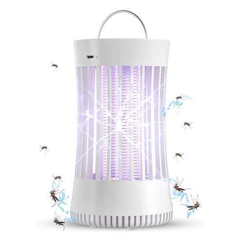 시너지 전기 벌레 해충퇴치기 가정용 램프 모기 포충기, 화이트