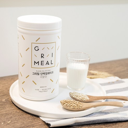 그리밀 단백질쉐이크 곡물맛, 750g, 1개