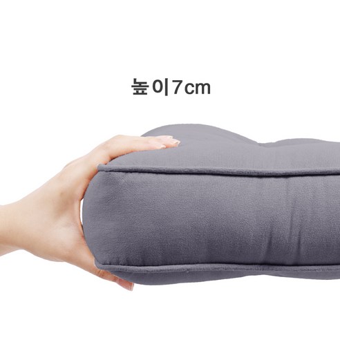 편안하고 스타일리시한 수면을 위한 신와 두꺼운 면 사각 쿠션방석