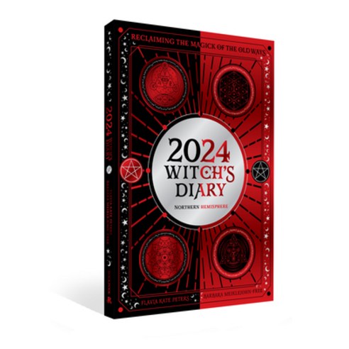 (영문도서) 2024 Witch''s Diary - Northern Hemisphere: Reclaiming the Magick of the Old Ways Paperback, Rockpool Publishing, English, 9781922579287
