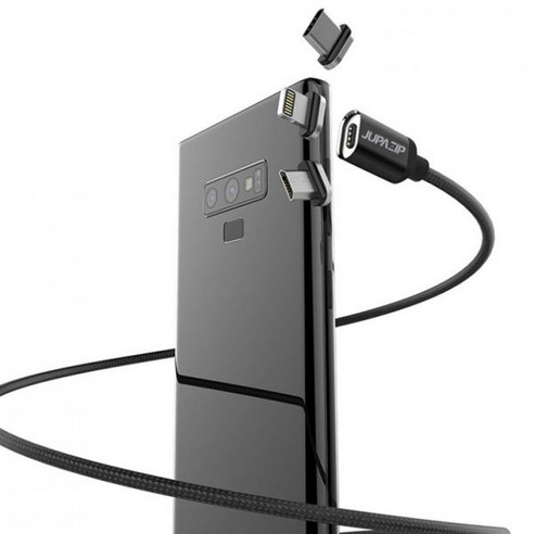 주파집 마그네틱 고속충전 케이블 세트, USB TYPE C 4개 세트