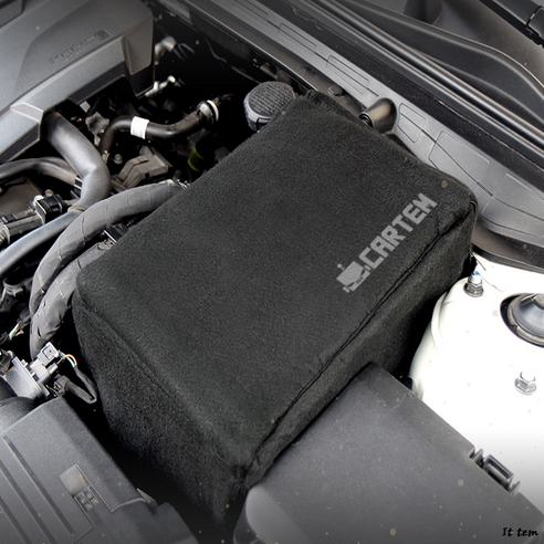 잇템 올뉴 모닝 자동차 베터리 배터리 보온 커버 차량 밧데리 방전 보호 예방, 40, 고급형, 1개