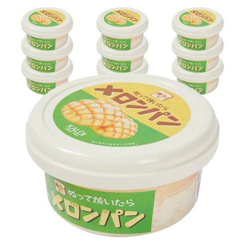 KALDI 바르고 구우면 메론빵 스프레드, 10개, 110g