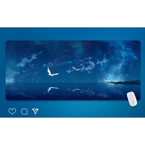 Literally sell 풍경도 게이밍장패드 책상 매트 아름답고 청결하며 두껍고 튼튼하며 내구성이 뛰어나 손목을 보호한다 장마우스패드 대형 마우스 패드, 14