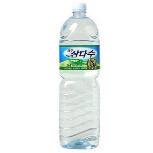 [제주 삼다수] 한라산 생수 물, 24개, 2L