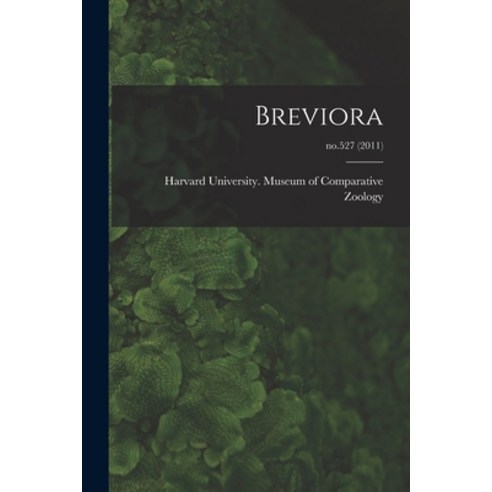 (영문도서) Breviora; no.527 (2011) Paperback, Hassell Street Press, English, 9781014924025