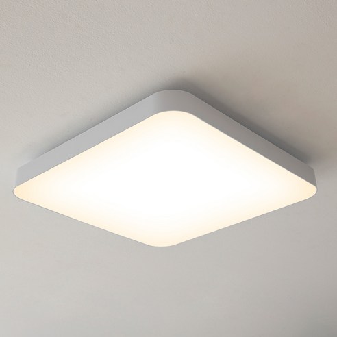 LIGHTING EVER 시스템 방등 60W 국산 주백색 4000K 아이보리, 화이트