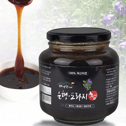 약초인 은행도라지청, 1개, 1kg