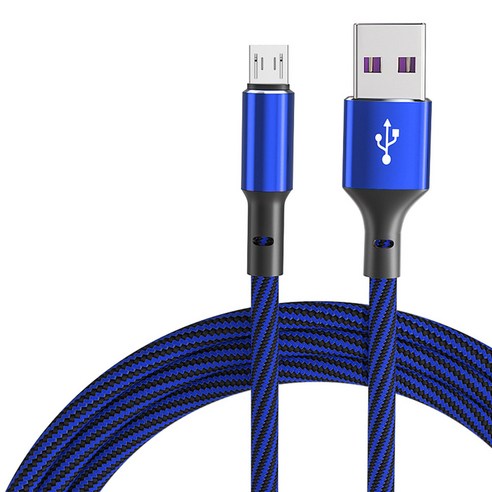 마이크로 USB 고속 충전 데이터 케이블 삼성 갤럭시 S5 소니 PS4 운전 녹음기 안드로이드 폰용 USB A 수 마이크로 B 30W, 1.2m, 빨간