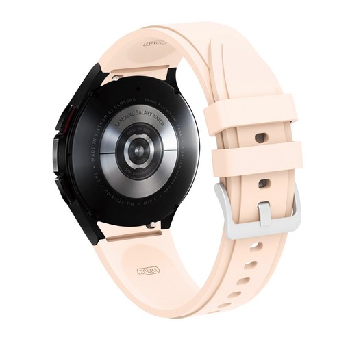 스트랩 삼성 갤럭시 시계 4 40mm 44mm smartwatch 실리콘 릿지 스포츠 correa 팔찌 갤럭시 시계 4 클래식 42mm 46mm 밴드, rose pink, watch 4 classic 42mm
