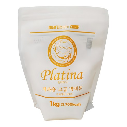 마루비시 플라티나 제과용 고급 박력분, 1kg, 1개