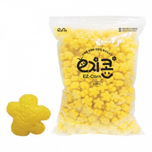 이지콘 블럭 꽃 (500pcs) 2봉, 노랑