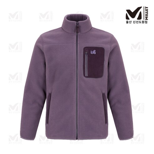 밀레 MILLET 23FW 마인츠 플리스 자켓는 후리스 자켓으로 포근함과 디자인이 조화를 이루고 있다.
