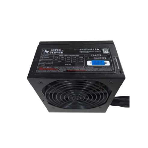 중고파워 슈퍼플라워 SF-600R12A 80PLUS 스탠다드 600W, SF-600R12A 80PLUS