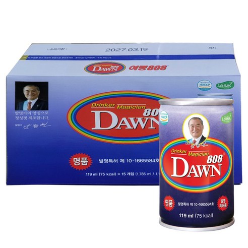 그래미 여명808 119ml / 송별회 송년회 술자리 음주전후음료