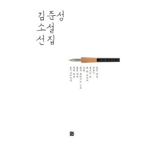 김준성 소설 선집, 강