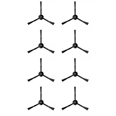 HMHAMA 로보락 S8/S8+/S8 Pro 울트라 로봇 진공 청소기용 교체용 사이드 브러시 8팩, 3.대걸레 천 3개
