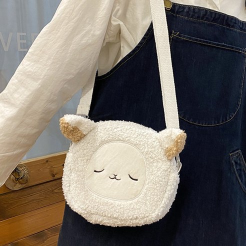 노마드카멜 미니 양 크로스백