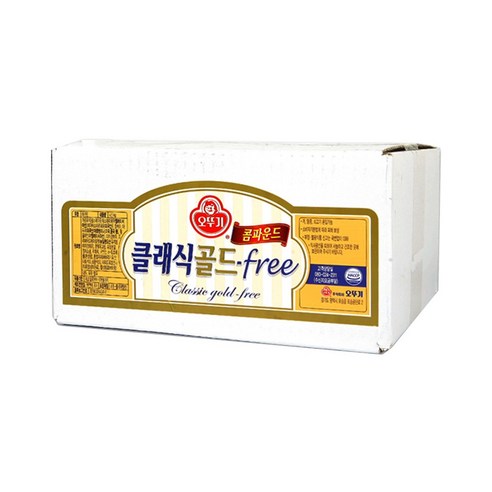 오뚜기 클래식골드 FREE 콤파운드 4.5KG, 1개